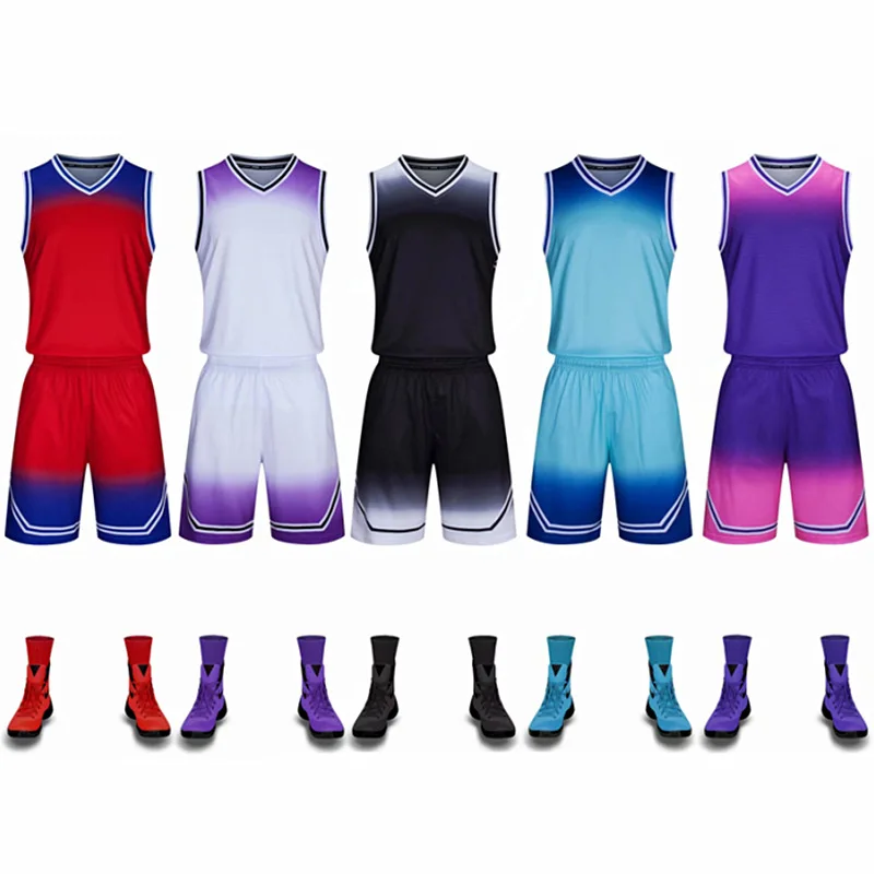 Custom Men Basketball Uniforms Sets Professional Full Sublimation Basketball  Jerseys Breathable Basketball Shirt For Adult W1169 - AliExpress