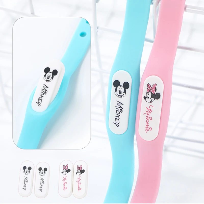 

Disney Mickey Minne Mouse Kids Mosquito Bracelet Silica Gel Wristband For Girls Summer Mosquito Anti Mosquito Band Makeup Toys