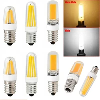 10pcs dimmable mini led e14 2w 4w 9w light bulb 220v led lamp cob spotlight chandelier lighting replace 30w 60w halogen lamps
