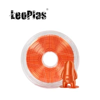 leoplas 1kg 1 75mm shining metal orange silk pla filament for fdm 3d printer pen consumables printing supplies plastic material