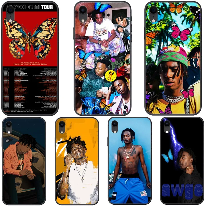 Чехол для телефона Rapper singer Play Boi Carti чехол iPhone X XS MAX XR ТПУ силиконовый SE 5 6 6s plus 7 8
