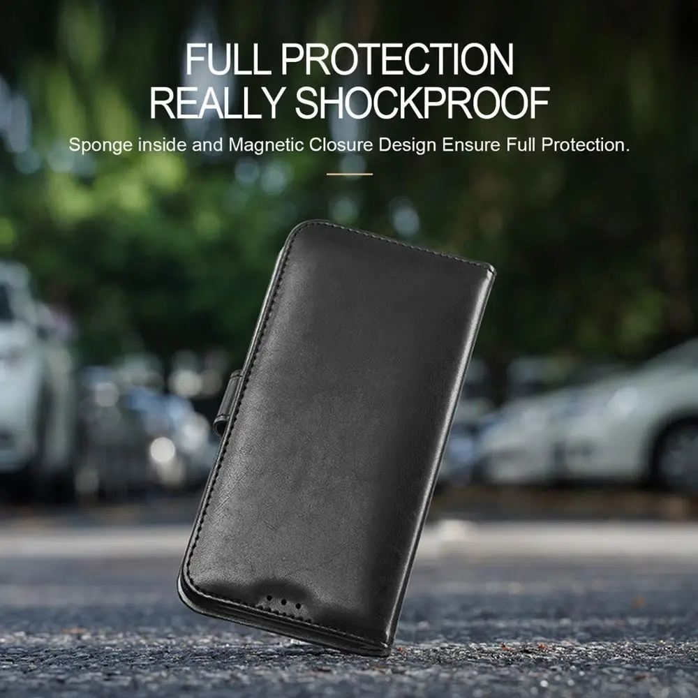 DUX DUCIS Flocking Leather Flip Case for iPhone 11 2019 Wallet Magnetic Card Cover iPhone11 Pro MAX X XS 7 8 Plus | Мобильные