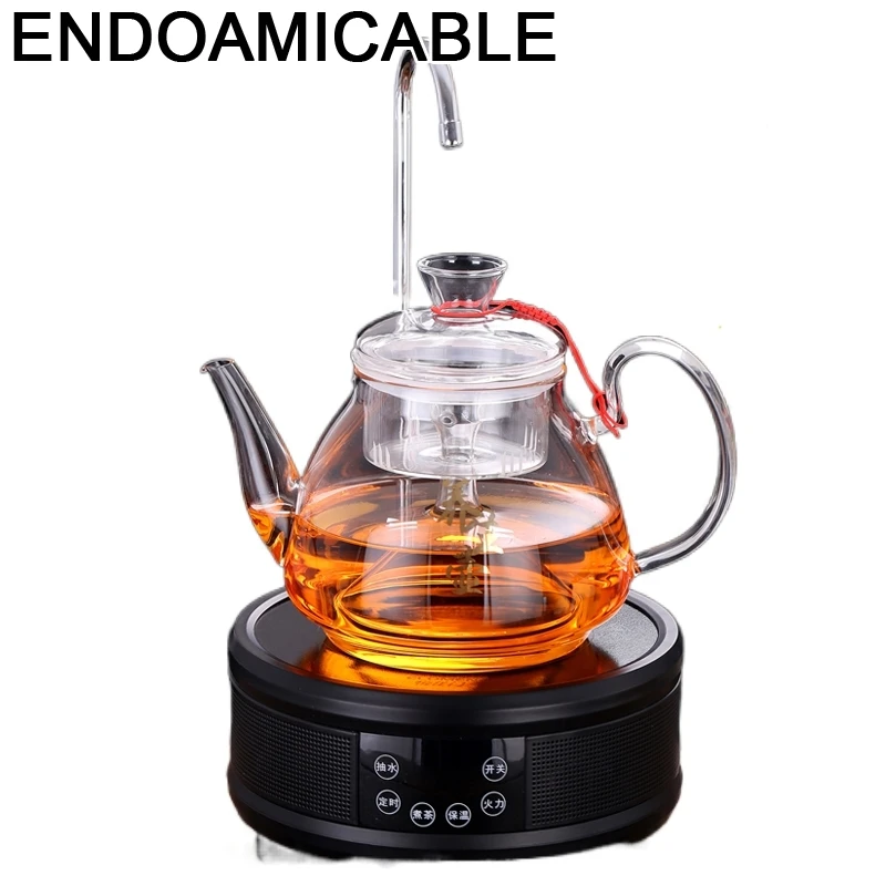 

Eletrica Boiler Office Hogar Stove Kitchen Appliance Cup Tetera Kettle Chaleira Pot with Set Warmer Maker Cooker Electric Teapot