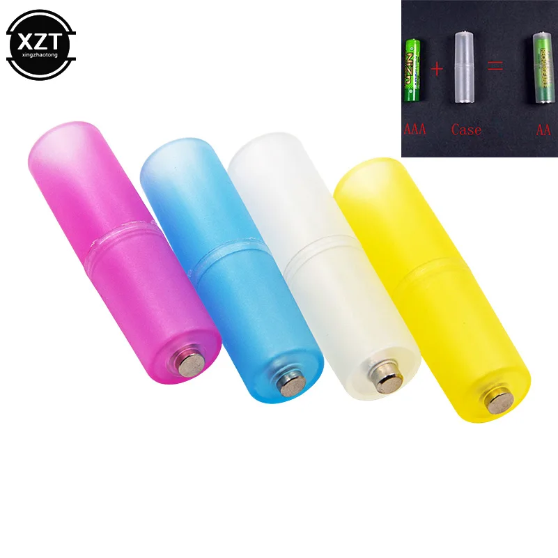 Бытовой мини преобразователь для батарей типа ААА в АА 2 шт.| |