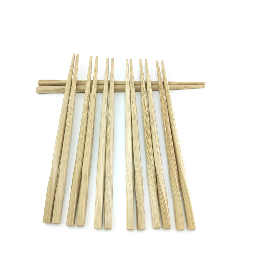 

Natural Bamboo Wooden 5 Pairs Chopsticks Non-Slip Traditional Vintage Handmade Chopsticks Sushi Kitchen Tools