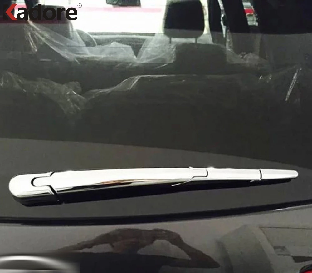 Для Kia Sorento 2016 2018 2019 ABS Chrome Защита от солнца на заднее стекло чехол для