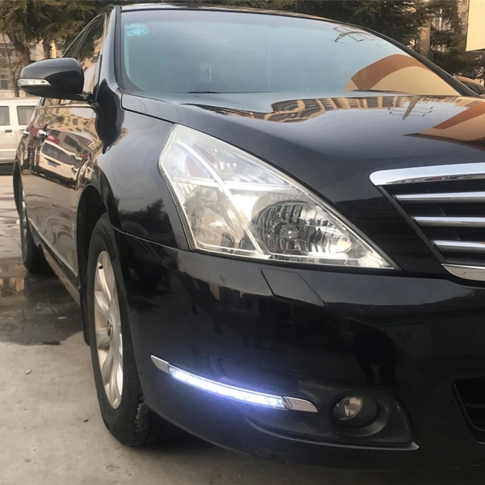 Автомобильный мигающий 1 комплект DRL для Nissan Teana Altima 2008 2009 2010 светодиодный с