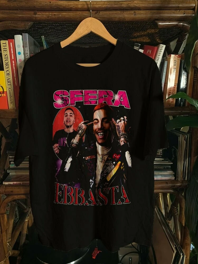 Эксклюзивная футболка Sfera Ebbasta|Мужские футболки| |