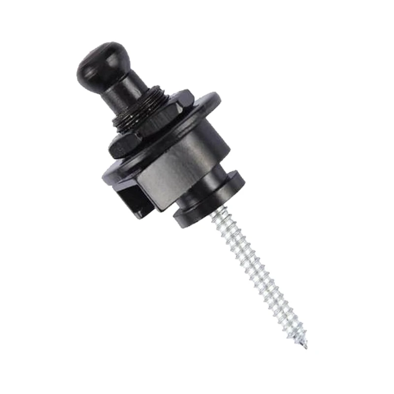 

Металлическая кнопка безопасности стреплок быстроразъемный ремешок фиксатор для электрической акустической гитары, бас, укулеле