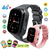 4g kids smart watches tracker phone waterproof real time location camera video call sos lbs wifi sim card network gift lt36