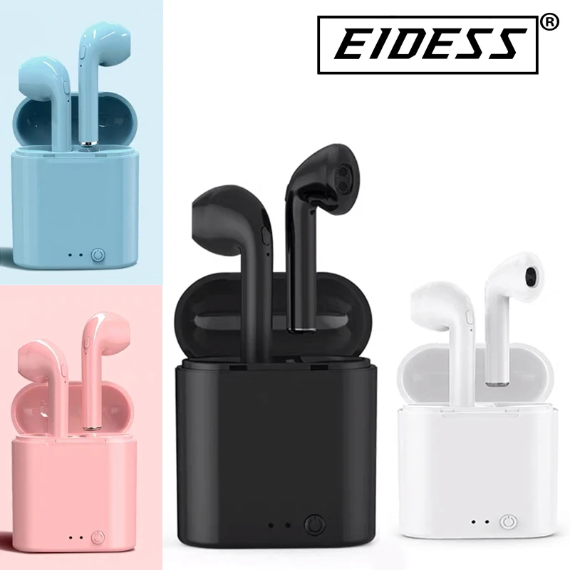 I7mini TWS беспроводные наушники 5 0 спортивные гарнитура с Bluetooth телефон Xiaomi Samsung Huawei