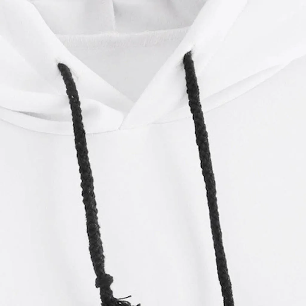 Женский свитер с длинными рукавами и круглым воротником принтом в виде букв