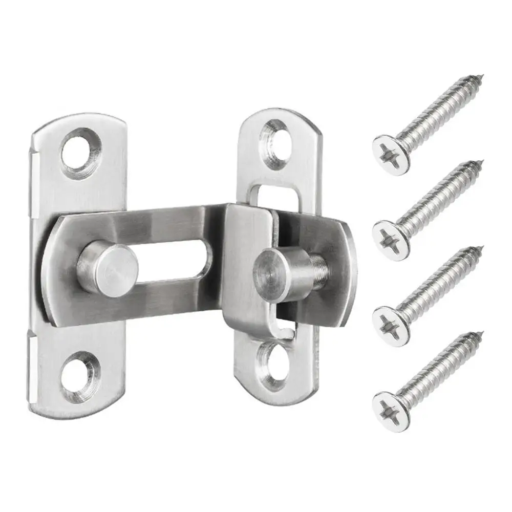 90 градусный болт из нержавеющей стали пряжка для двери прочный ящик легко