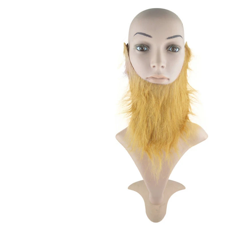 Поддельные бороды Хэллоуин костюм вечерние Усы Косплей украшения дети взрослые