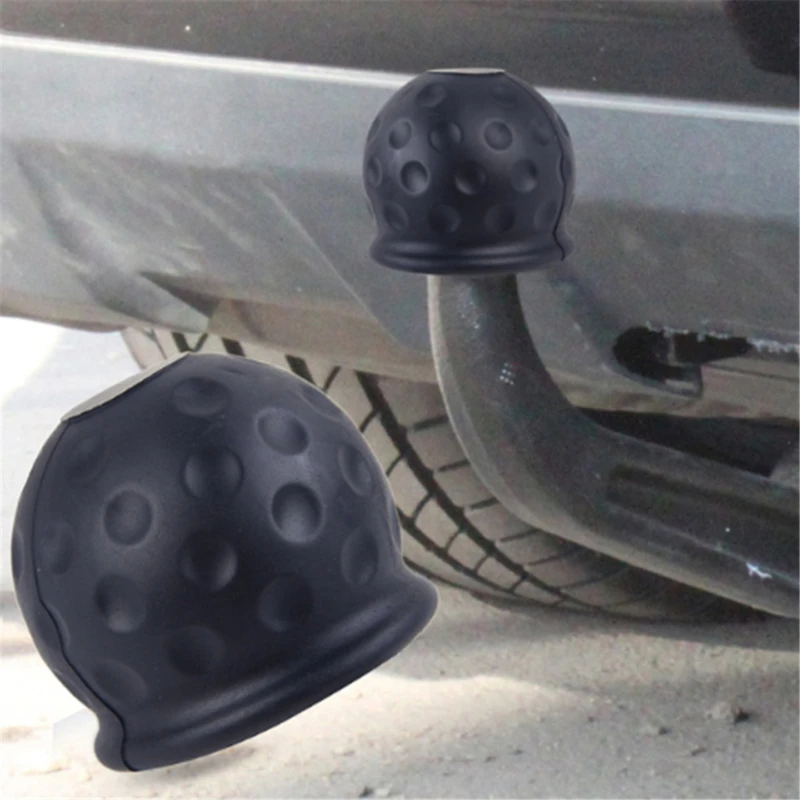 

Universal 50mm Tow Bar Ball Cover Cap Ball hood for Trailer Protect car accessories repair tool Rubber acid alkali resistance