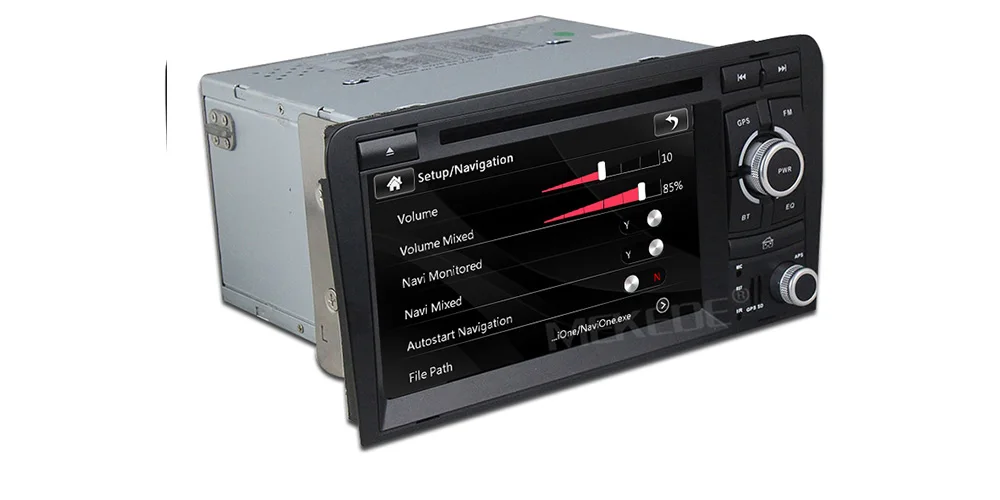 MEKEDE HD емкостный экран два Din 7 дюймов Автомобильный dvd-плеер для Audi/A3/S3 2002-2011 Canbus радио gps Bluetooth 1080P навигация