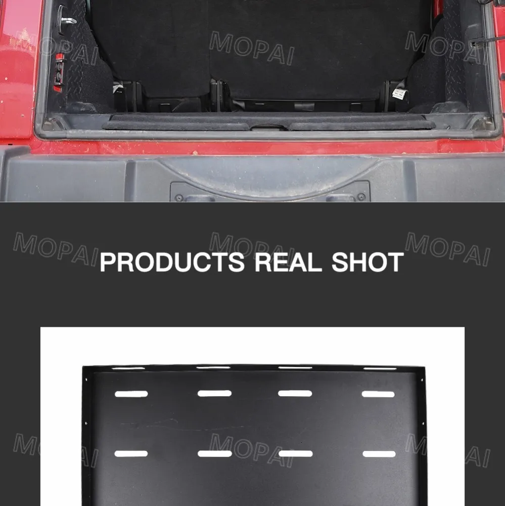MOPAI задние стойки для Jeep Wrangler JK 2007+ Автомобильный багажник багажника, стеллаж для хранения багажа, аксессуары для Jeep Wrangler JL