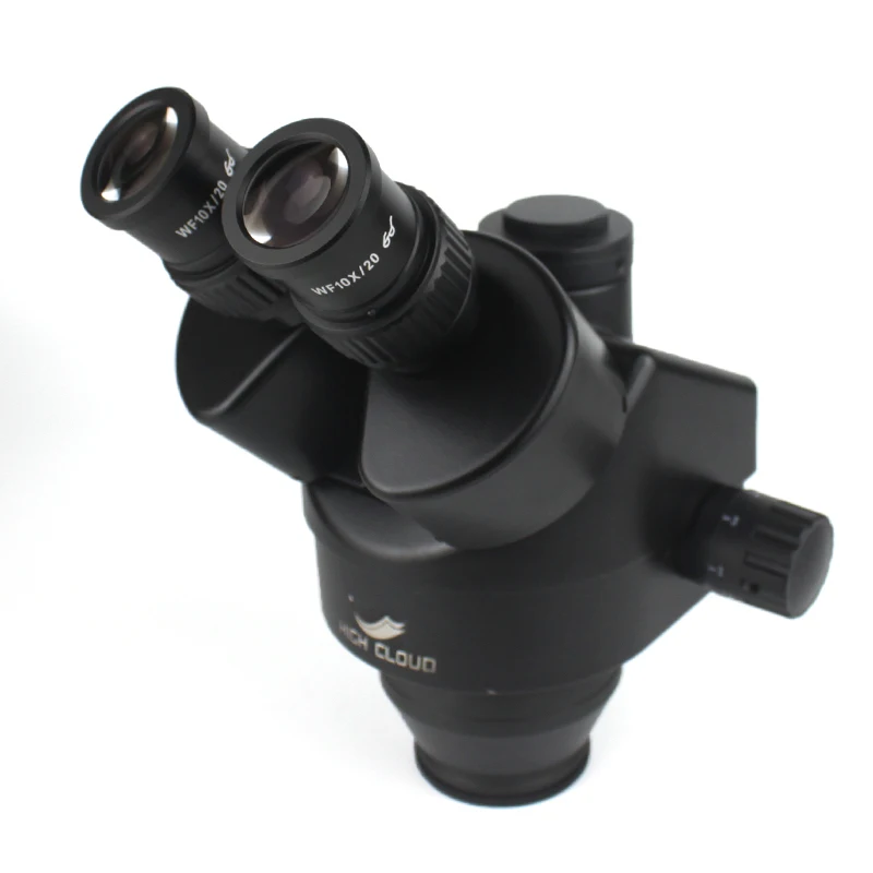 3 5x 90X Тринокулярный стереомикроскоп с мультифокальным увеличением промышленный