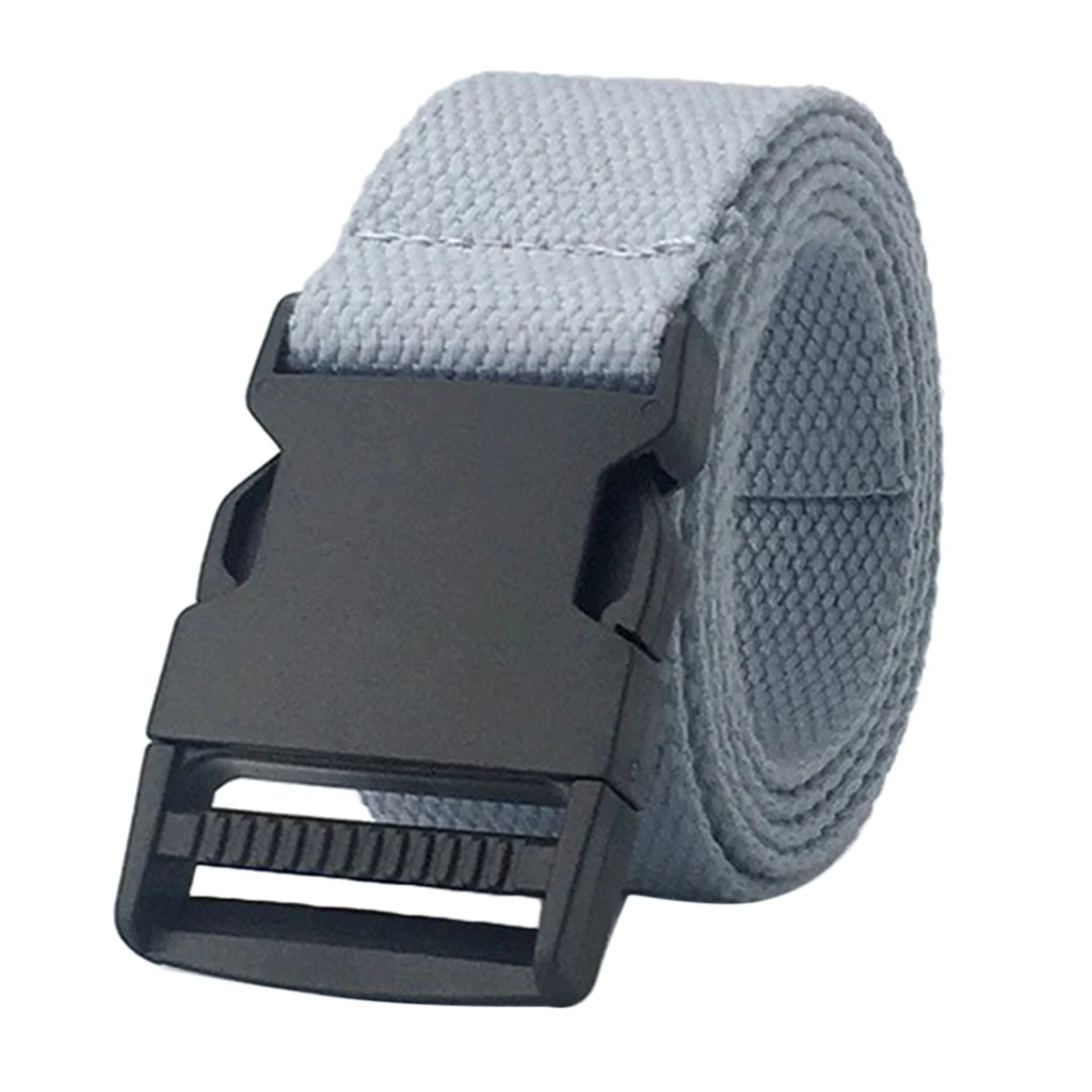 

Prettyia Utility Canvas Web Belt Work Sport Tactical Webbing Strap Waistband