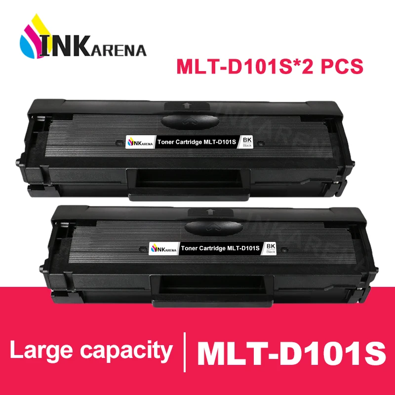 INKARENA 2 шт. MLT D101s для samsung мл 2160 2165W 2166W 2168W SCX 3405 3400f 3400fw Совместимость D101S тонер