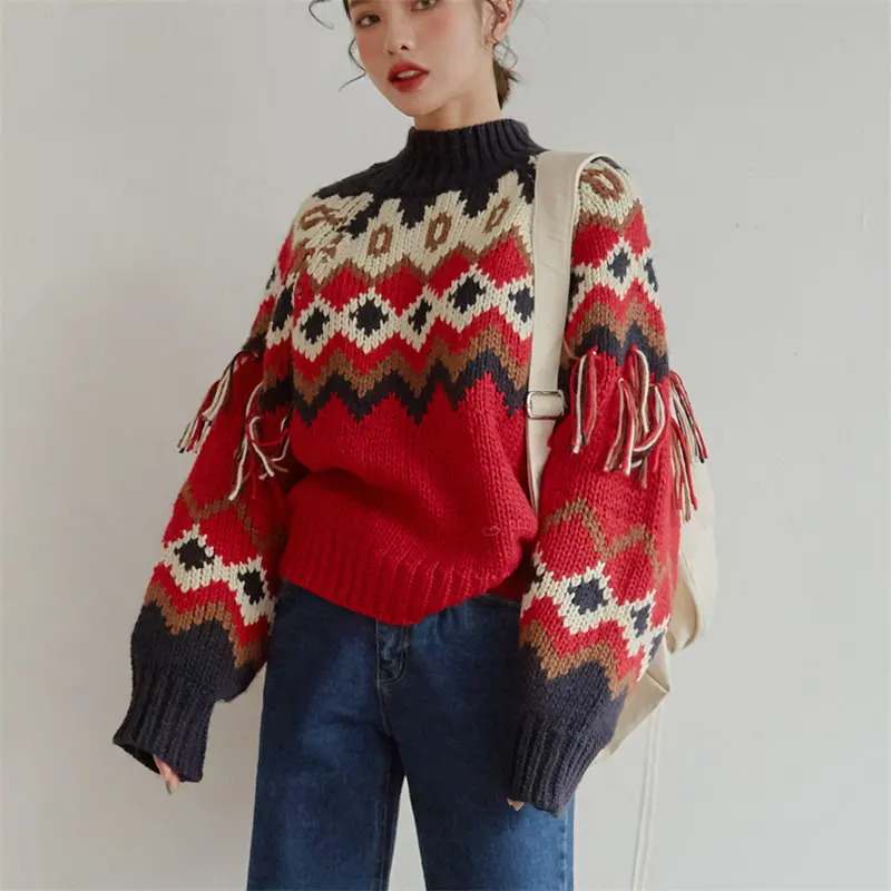 

Женский мягкий свитер с бахромой, милый мягкий свитер в уличном стиле, 2020