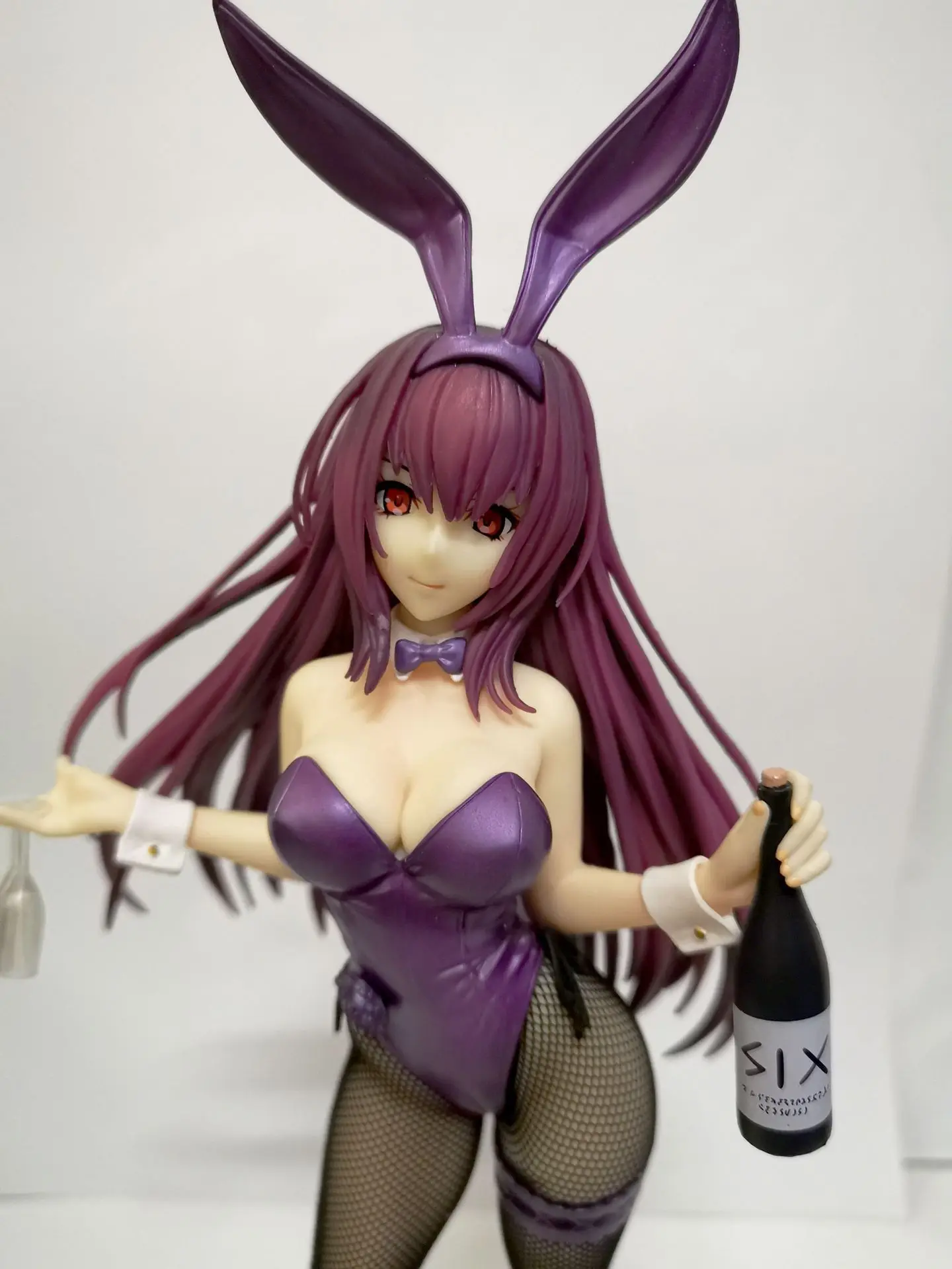 

Anime Fate/Grand Order Scathach Lancer Alter Sashi Ugatsu Soft Bunny girl Sexy Girls PVC Action Figure Toys Collectible Model