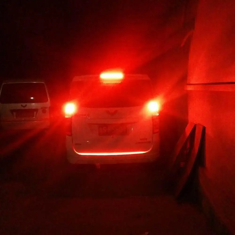 1 шт. Автомобильный светодиодный стробоскоп для мотоцикла тормозной фонарь