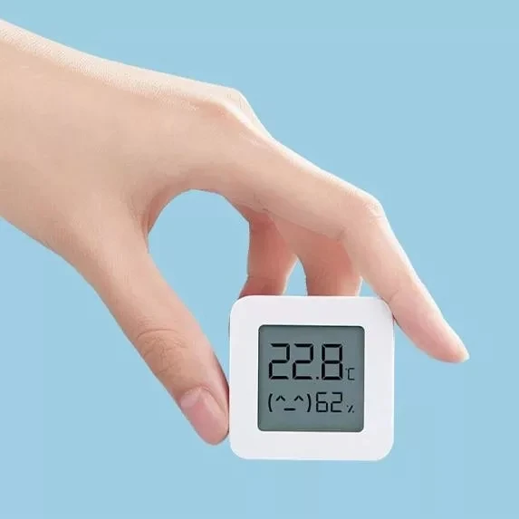 Original XIAOMI Mijia Bluetooth Thermometer 2 Wireless Smart LCD Screen Digital Hygrometer Work with Mi Home APP | Электроника