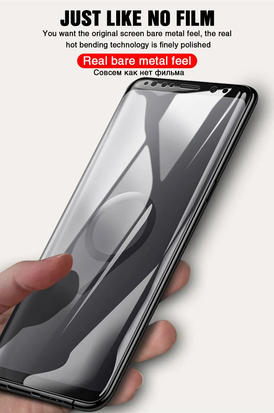 40D Гидрогелевая пленка для samsung galaxy S8 S9 Plus Защита экрана для galaxy s6 s7 edge note8 note9 S10E Plus мягкая пленка не стекло