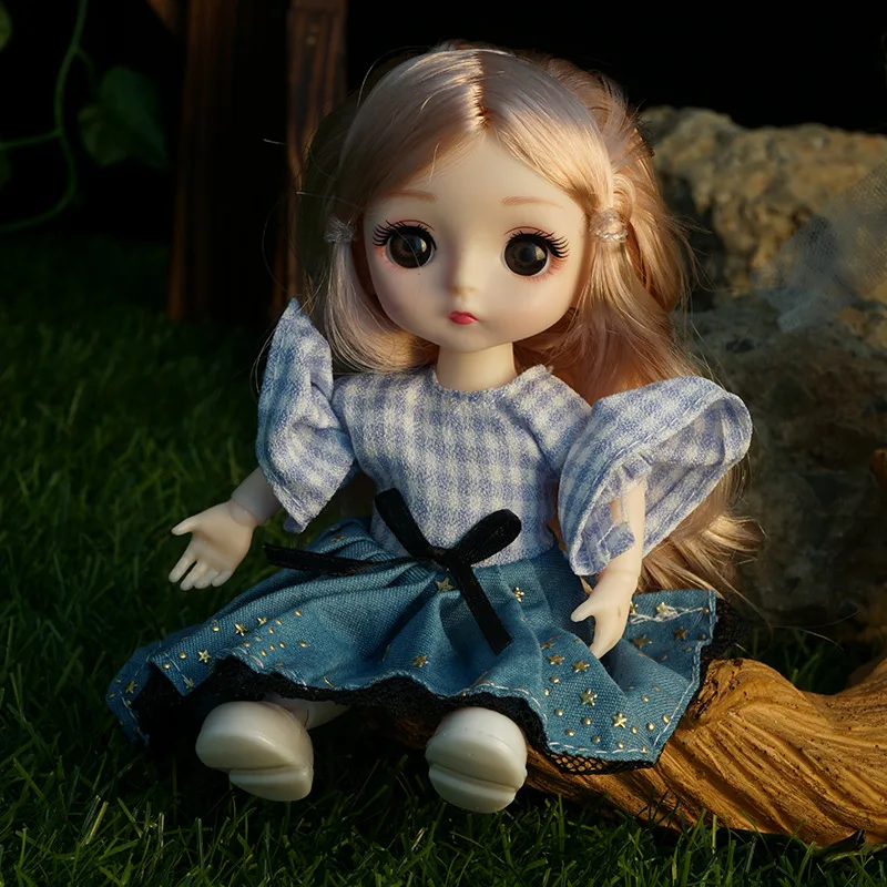 Reborn 13 подвижных шарнирных кукол 16 см сюрприз кукла Blyth куклы игрушки детская BJD