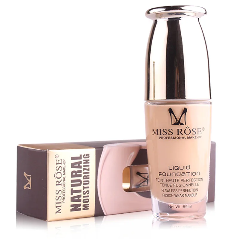 Miss Rose Жидкая основа под макияж База яркое отбеливание контроль масла стойкий