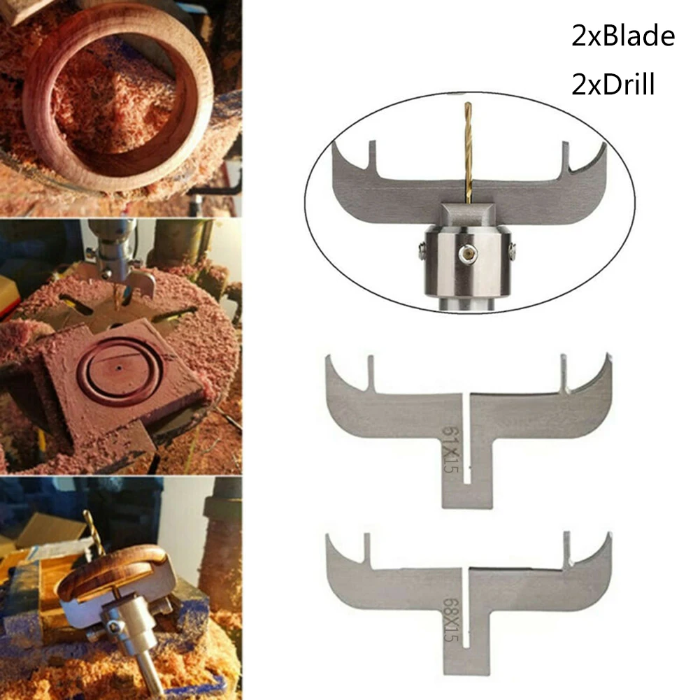 4 Pcs Milling Cutter Router Bit Head Woodworking Tools For Wood Bracelet Beads Drilling Cutting Accessories | Инструменты