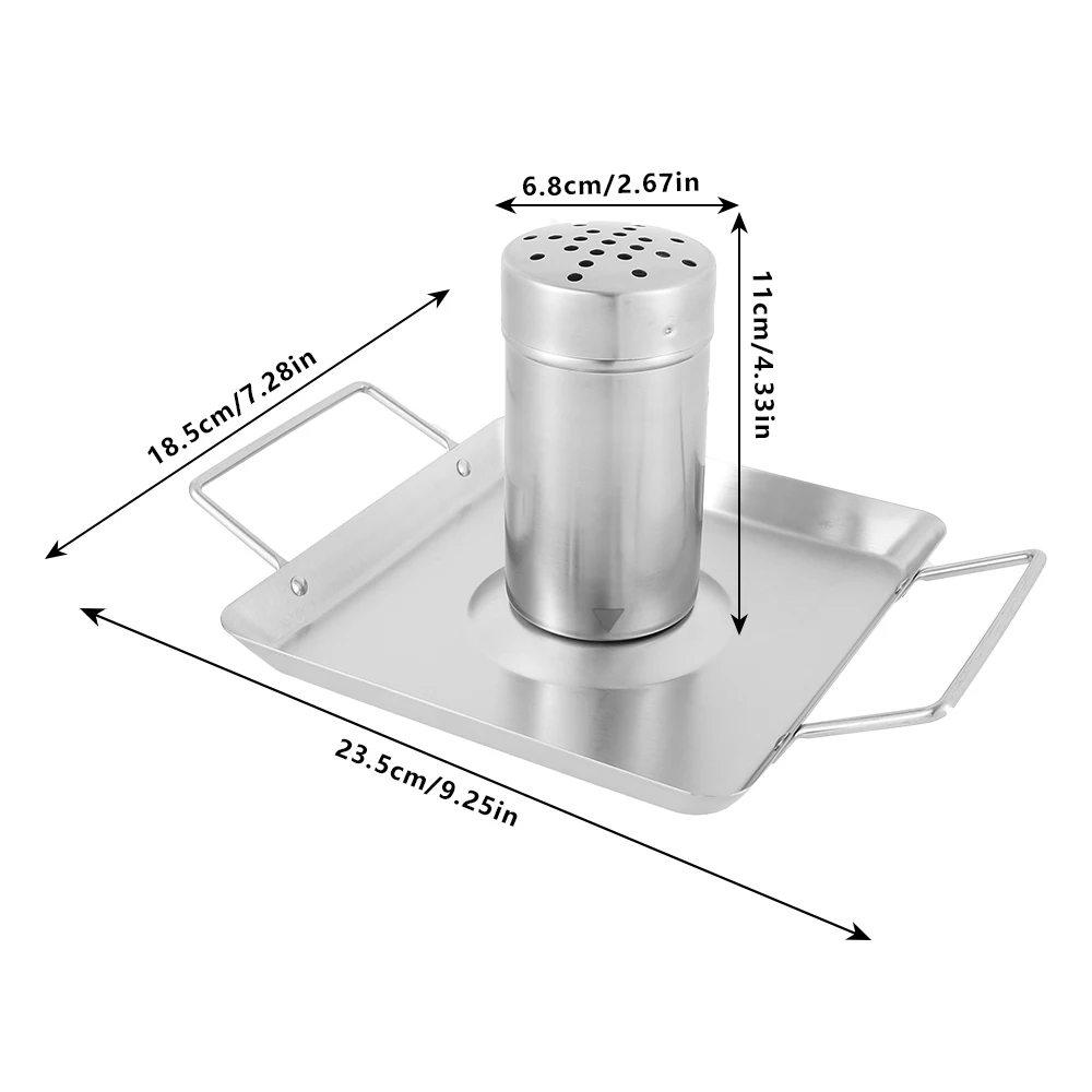 

Stainless Steel Chicken Roasting Plate Non-Stick Beer Can Chicken Holder Chicken Roasting Rack Barbecue Grill Oven BBQ Tools