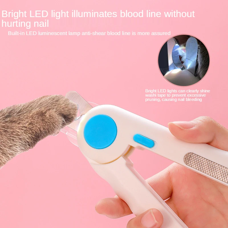 Модный светодиодный светильник для домашних животных собак кошек антикровяные