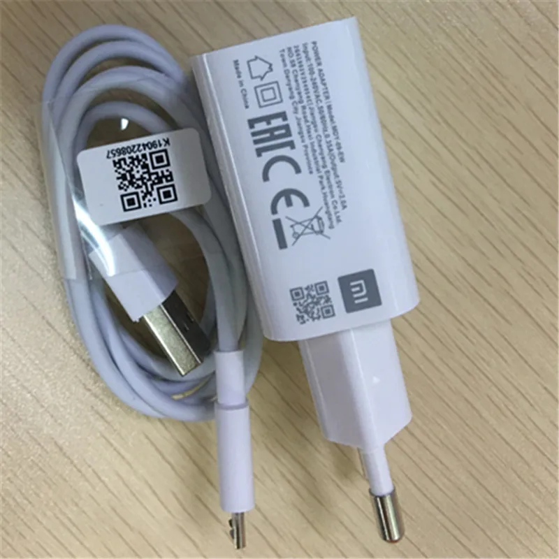 one set of EU Оригинальное Xiaomi mi 9 SE USB быстрое настенное зарядное устройство QC3.0 18 Вт адаптер быстрой зарядки type C кабель для Red mi K20 Pro Note 7 Pro mi 9t pro - Тип штекера: one set of EU