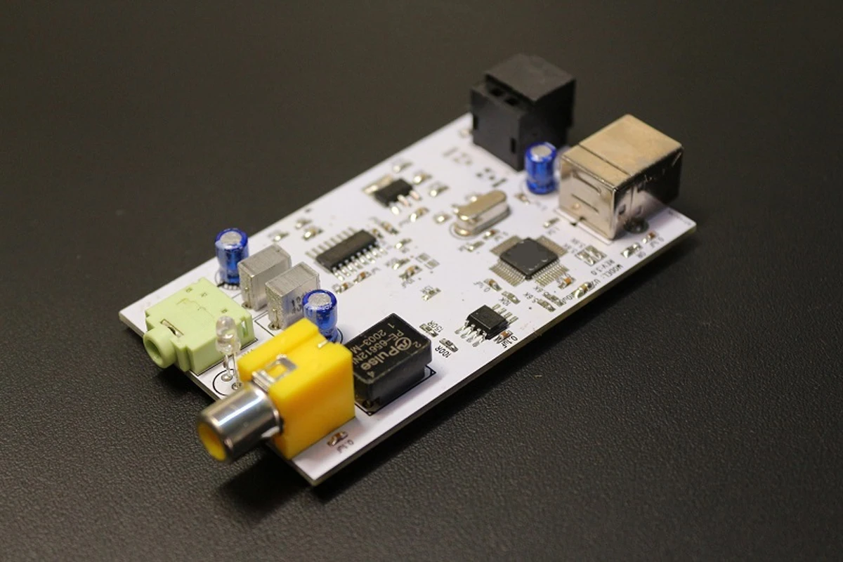 ES9023 24 бит 96K USB DAC декодер плата HiFi компьютерная звуковая карта для оптического