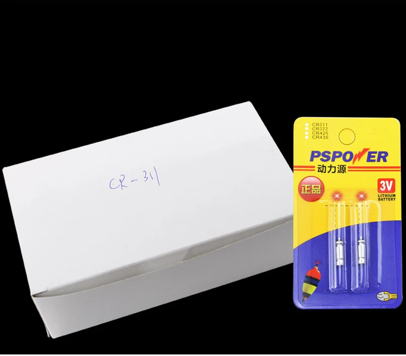 10/20/30/100 шт CR311 Батарея светящийся рыболовный поплавок светильник палка ночная