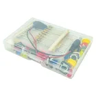 Стартовый комплект R3 мини макетная плата светодиодная Перемычка кнопка провода для arduino uno Набор для творчества