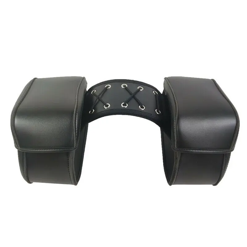 

Motorcycle E-Bike Mini Small Side Bag Hanging Bag Luggage Saddle Bags PU Leather Universal Backpack Motorcycle Waterproof Saddle