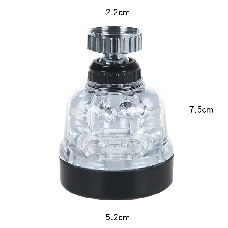 

Adjustable Kitchen faucet aerator Diffuser Nozzle 360 Degree Swivel Saving Water Tap Bubbler adapter booster Sprayer Head Filter