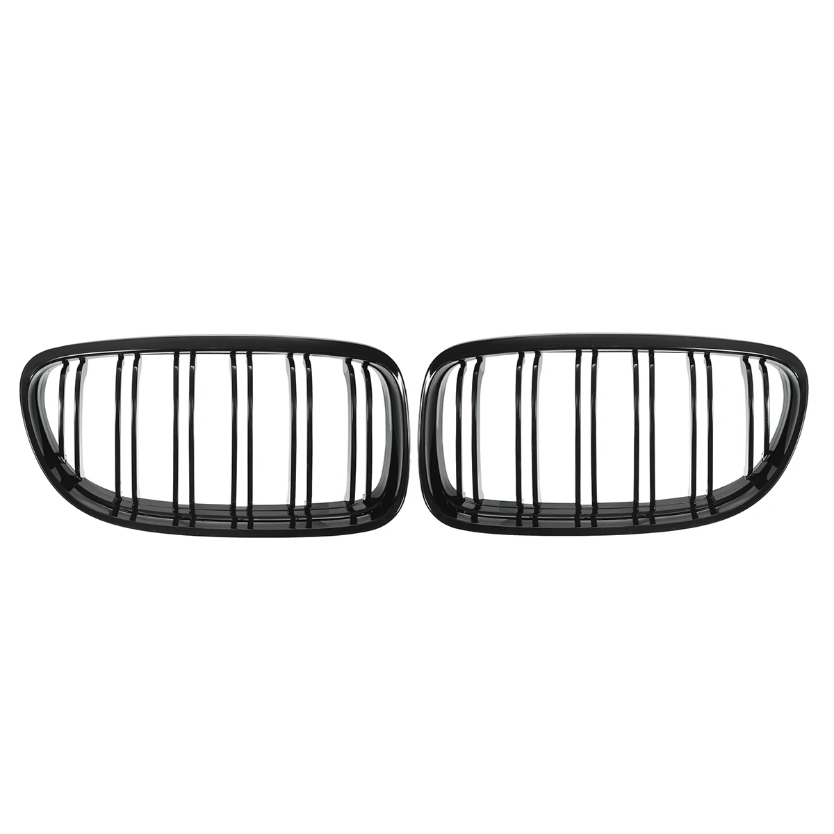Пара черный глянец почек решетка гриль для BMW 3 Series E90/E91 седан/Wagon 2009 2010 2011 4