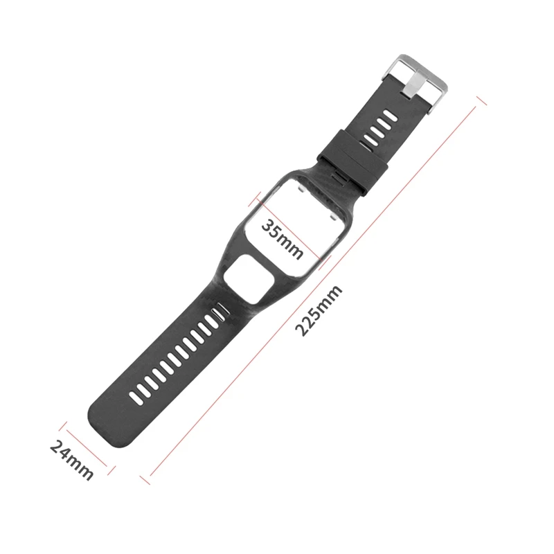 Сменный ремешок для TomTom 2 3 Spark Runner Music Cardio gps часы ремешок для наручных часов браслет силиконовый ремень аксессуар