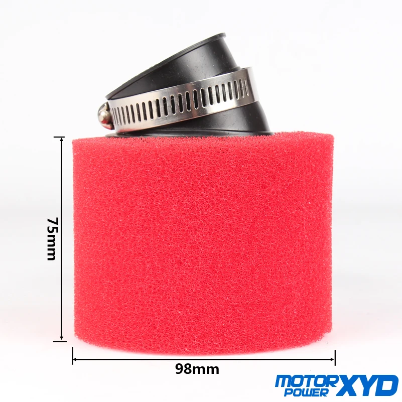Губки воздушного фильтра 38 мм пенопластовый очиститель для локтя мопеда скутера
