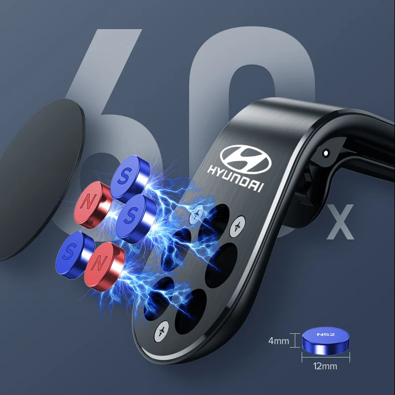 Автомобильные аксессуары Магнитные Мобильный телефон для Hyundai I10 I20 I30 IX20 IX35 Kona Getz