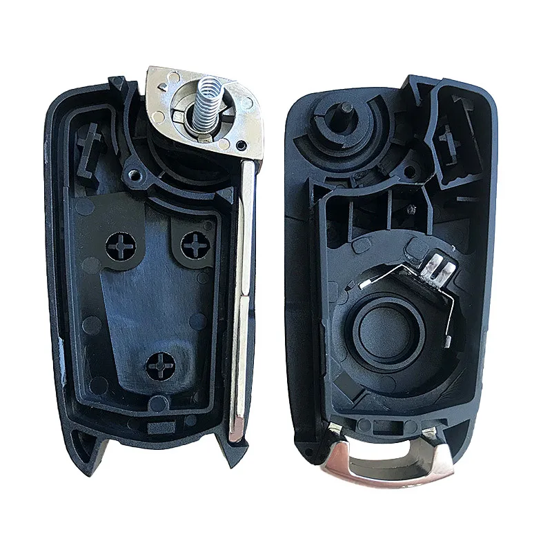 Складной автомобильный ключ с 2 кнопками чехол брелок для Opel Vauxhall Corsa D Astra J G Zafira A