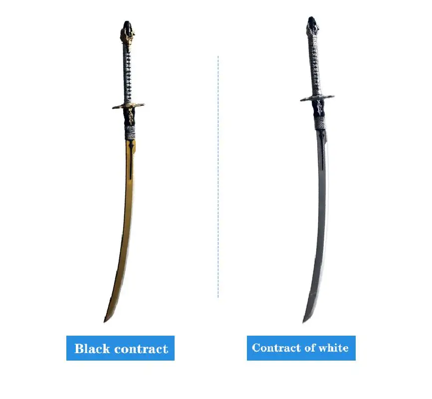 Neil Machine возраст 2b Miss 9s меч белый контрактный нож большой Косплей Реквизит Pu мачете