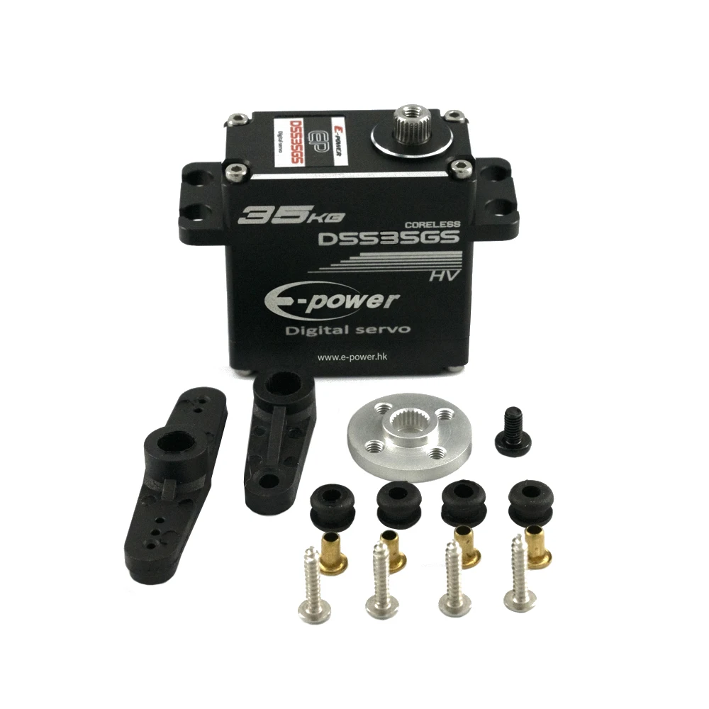 Водонепроницаемый большой крутящий момент D5535GS D5545GS 35 кг 45 кг 6,0-8,4 в металлическая Шестерня цифровой сервопривод JR вилка для 1/8 1/10 радиоуправляемого автомобиля Baja Грузовик