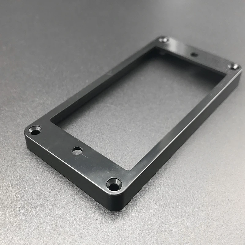 2 шт. с наклоном заколкой для Пластик хамбакер рама монтажным кольцом аксессуар 7*9