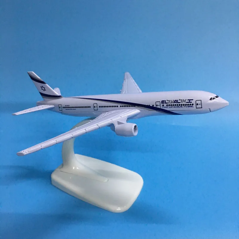 JASON TUTU модель самолета Israel Boeing B777 литая под давлением Металл 1:400 16 см самолет