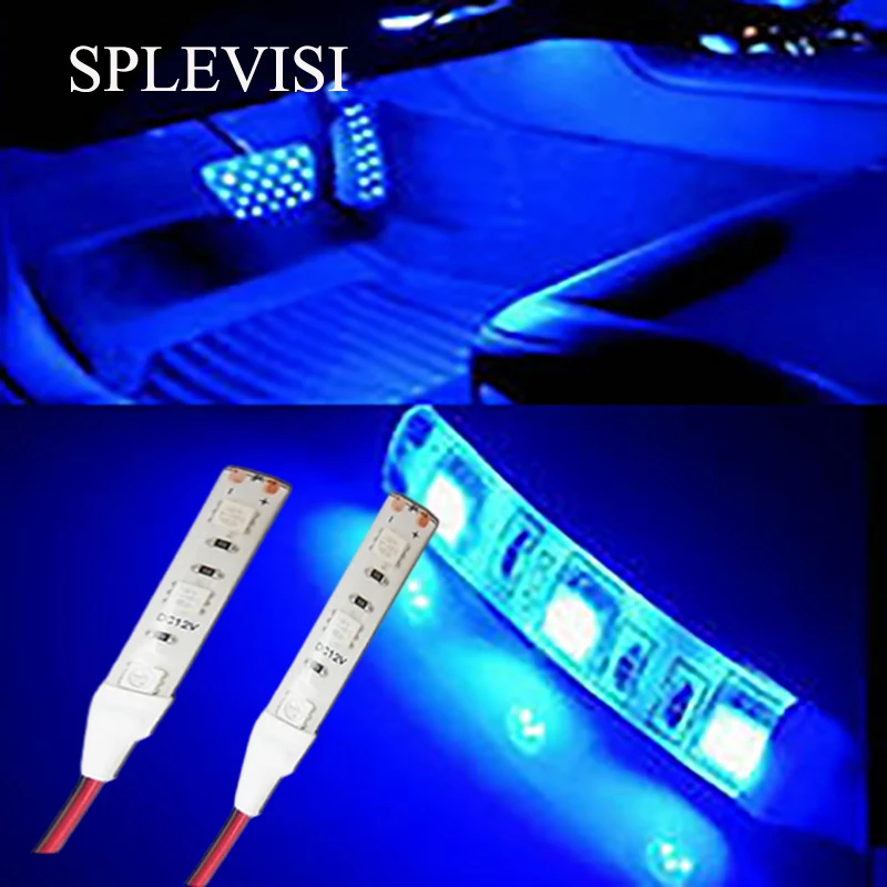 Светодиодная лента 2 шт. 1 97 дюйма 5 см 3 SMD 12 В|Светодиодные ленты| |